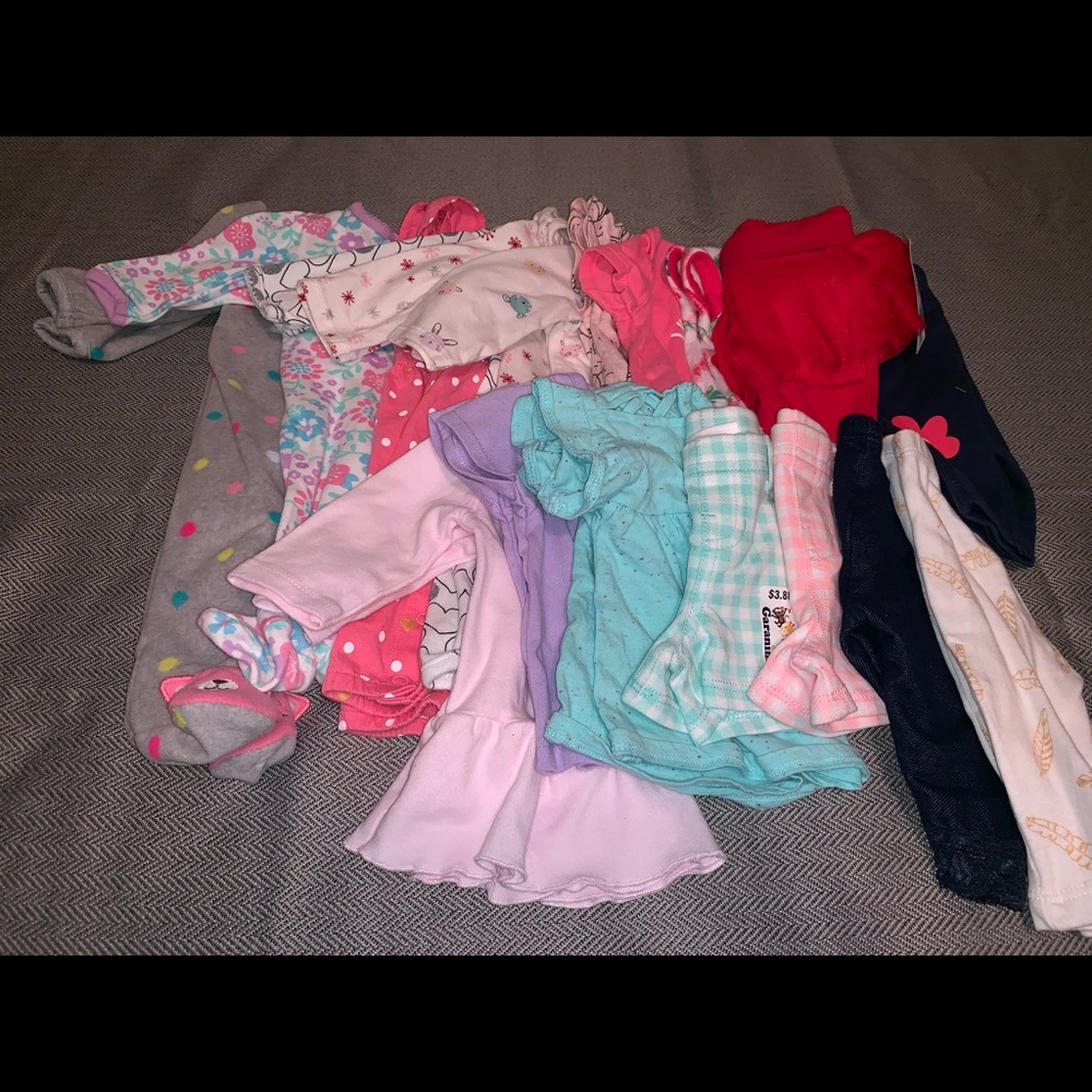 Lot of 18 items 0-3m / 3m Baby Girl